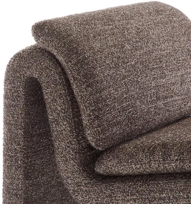 Alt view image 7 of 7 - Dune Boucle Upholstered Armless Accent Chair by Modway