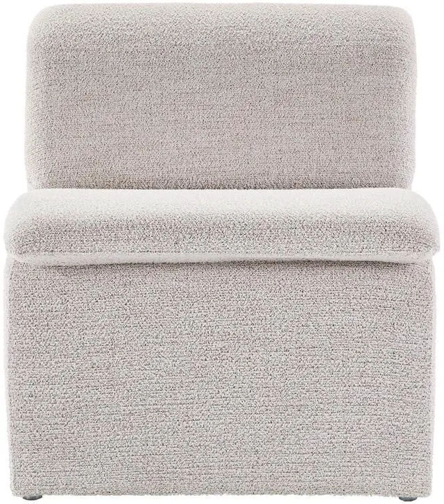 Alt view image 6 of 7 - Dune Boucle Upholstered Armless Accent Chair by Modway