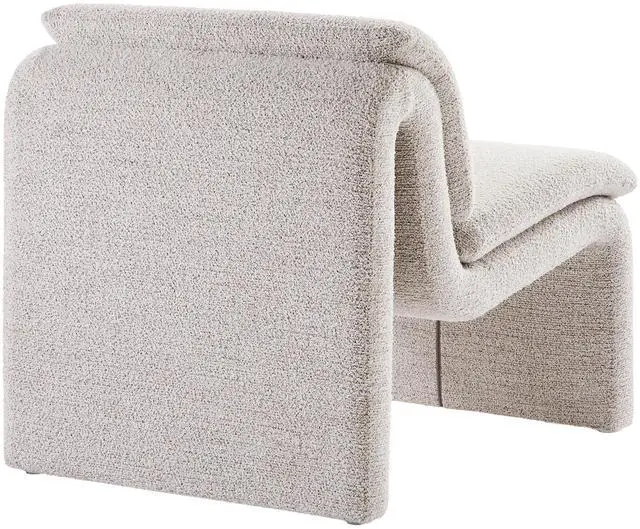 Alt view image 5 of 7 - Dune Boucle Upholstered Armless Accent Chair by Modway