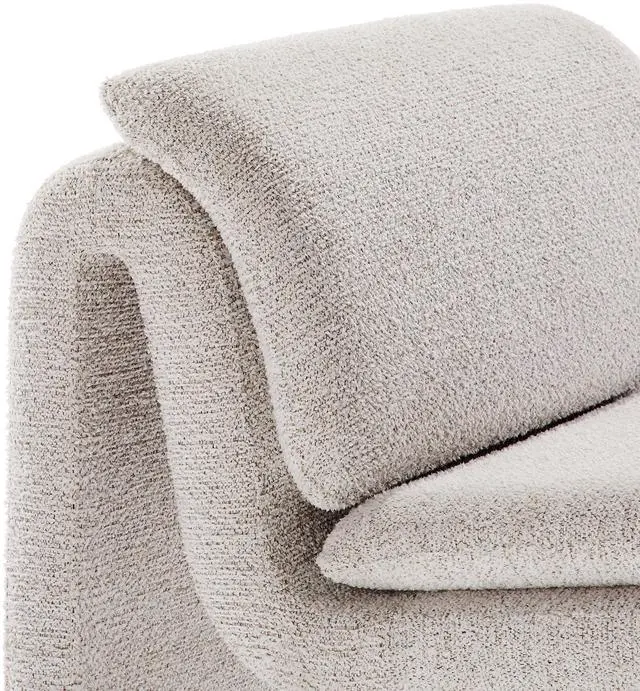 Alt view image 7 of 7 - Dune Boucle Upholstered Armless Accent Chair by Modway