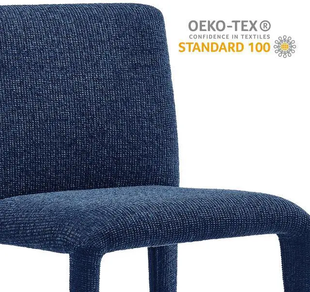 Alt view image 4 of 7 - Rhodes Fabric Upholstered Dining Chair by Modway