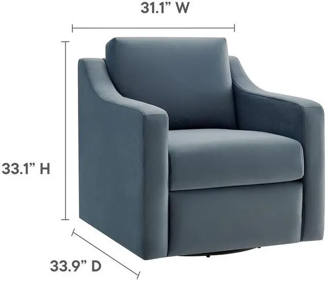 Alt view image 2 of 7 - Liora Performance Velvet Armchair by Modway
