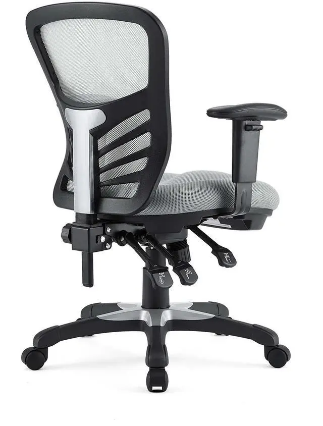 Alt view image 8 of 8 - Articulate Mesh Office Chair - Gray