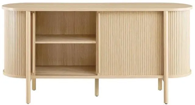 Alt view image 4 of 7 - Cadence Sideboard Oak EEI-6309-OAK