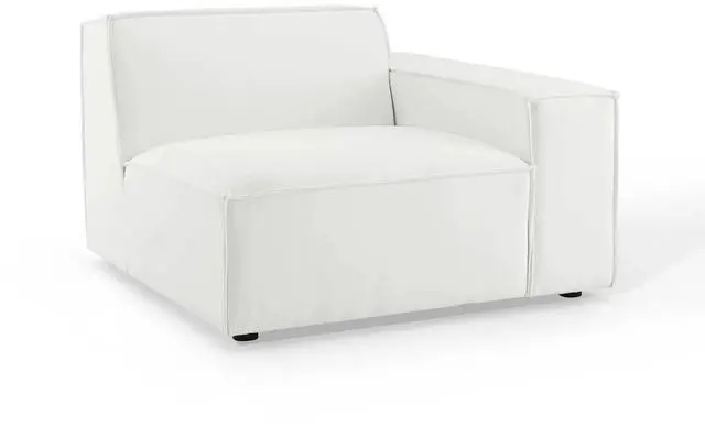 Alt view image 3 of 7 - Restore 4-Piece Sectional Sofa White EEI-4113-WHI