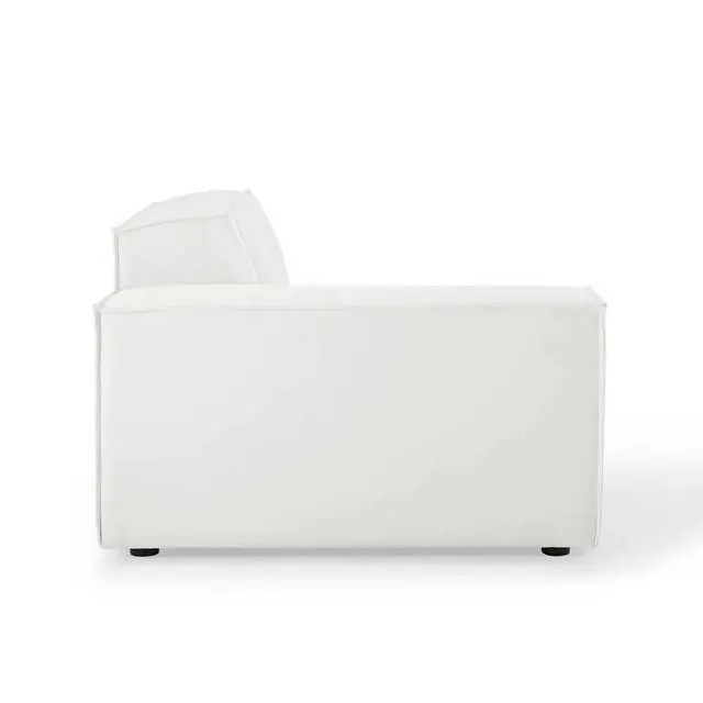 Alt view image 6 of 7 - Restore 4-Piece Sectional Sofa White EEI-4113-WHI