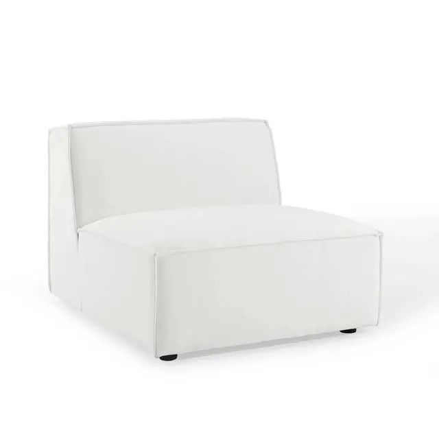 Alt view image 7 of 7 - Restore 4-Piece Sectional Sofa White EEI-4113-WHI