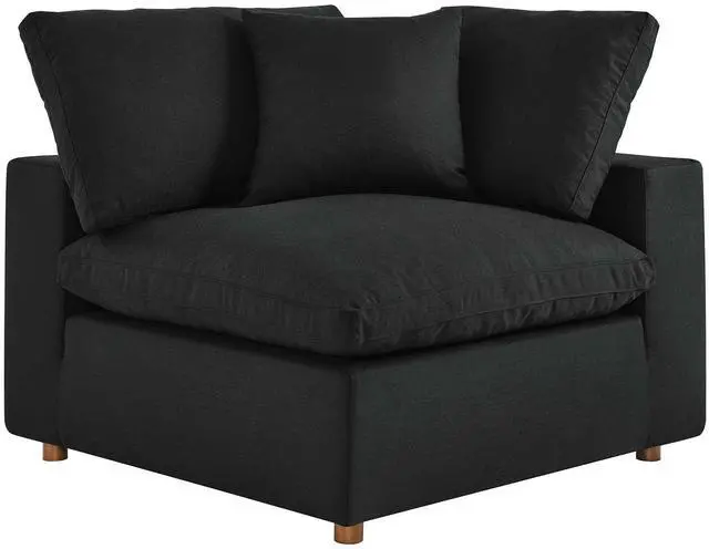 Alt view image 8 of 13 - Commix Down Filled Overstuffed 4 Piece Sectional Sofa Set