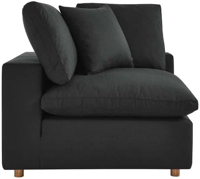 Alt view image 10 of 13 - Commix Down Filled Overstuffed 4 Piece Sectional Sofa Set
