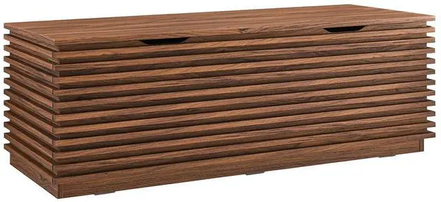 Main image of Render Storage Bench Walnut EEI-6057-WAL