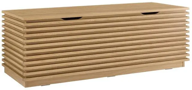 Main image of Render Storage Bench Oak EEI-6057-OAK