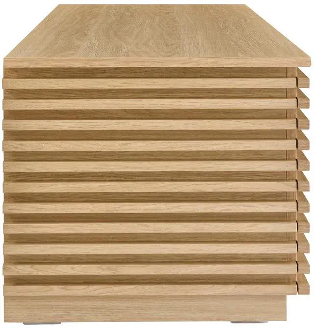 Alt view image 3 of 7 - Render Storage Bench Oak EEI-6057-OAK