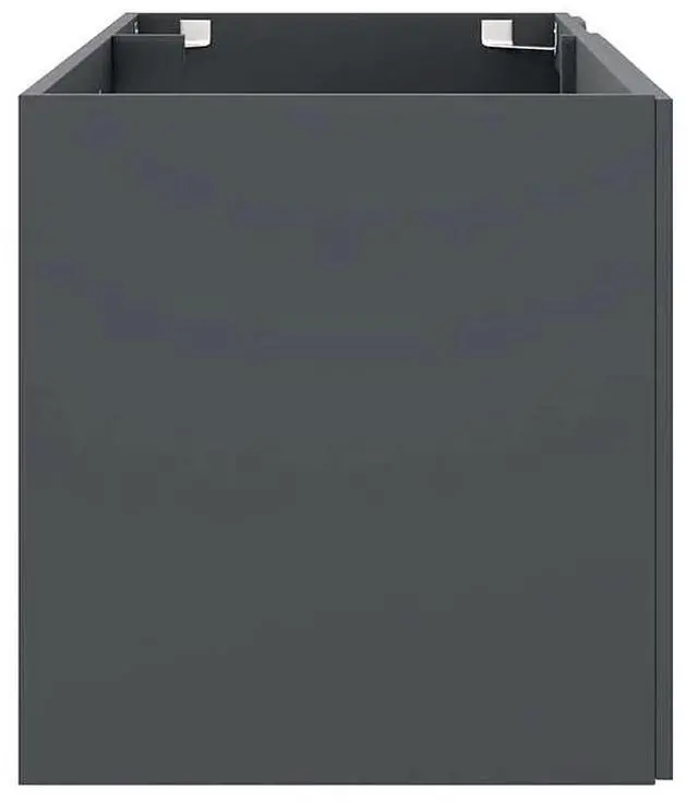 Alt view image 2 of 7 - Vitality 48" Double or Single Sink Compatible (Not Included) Bathroom Vanity Cabinet Gray EEI-4895-GRY