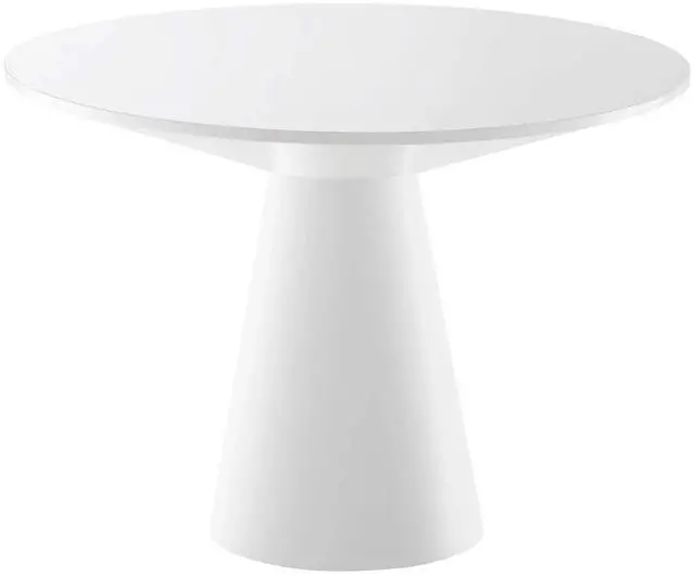Alt view image 2 of 7 - Provision 75" Oval Dining Table White EEI-4912-WHI