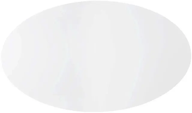 Alt view image 5 of 7 - Provision 75" Oval Dining Table White EEI-4912-WHI