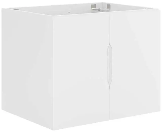 Main image of Vitality 24" Bathroom Vanity Cabinet (Sink Basin Not Included) White EEI-4893-WHI