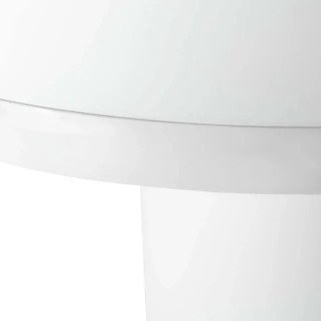 Alt view image 3 of 7 - Gratify 60" Round Dining Table White EEI-4910-WHI