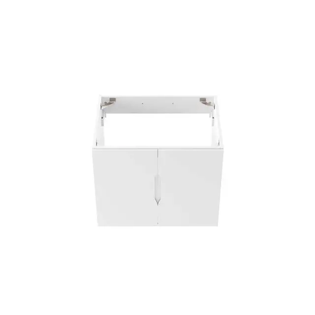 Alt view image 4 of 7 - Vitality 24" Bathroom Vanity Cabinet (Sink Basin Not Included) White EEI-4893-WHI