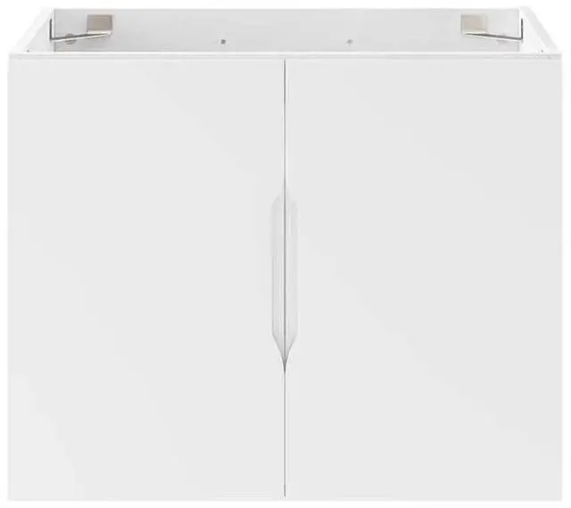 Alt view image 6 of 7 - Vitality 24" Bathroom Vanity Cabinet (Sink Basin Not Included) White EEI-4893-WHI