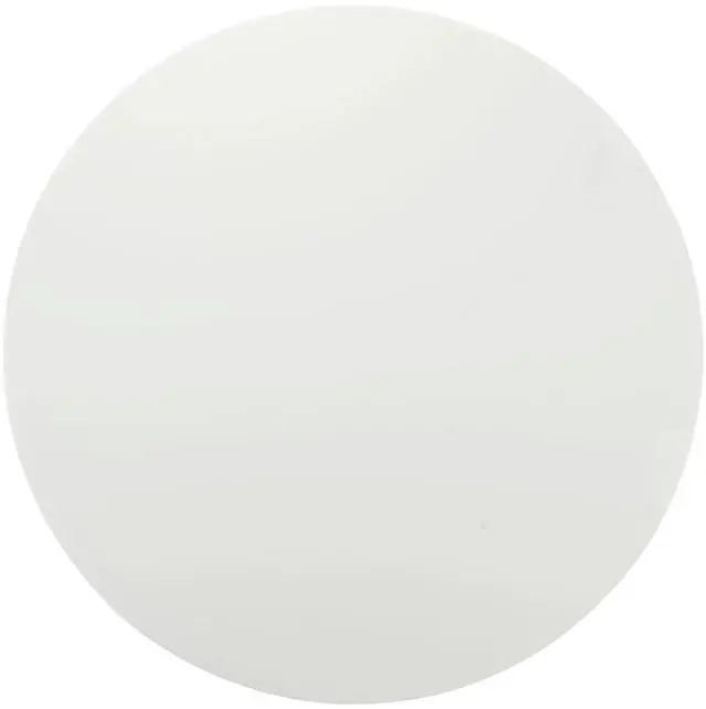 Alt view image 3 of 4 - Revolve Round Wood Dining Table White EEI-785-WHI