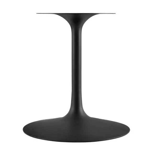 Alt view image 3 of 7 - Lippa 78" Oval Wood Grain Dining Table Black Cherry Walnut EEI-4888-BLK-CHE