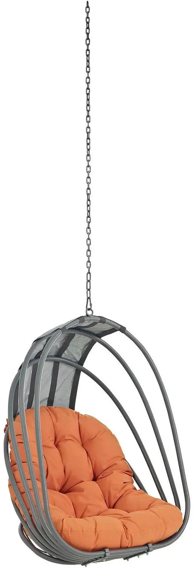Main image of Whisk Outdoor Patio Swing Chair Without Stand Orange EEI-2656-ORA-SET