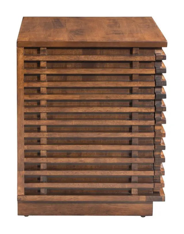 Alt view image 3 of 7 - Linea End Table Walnut