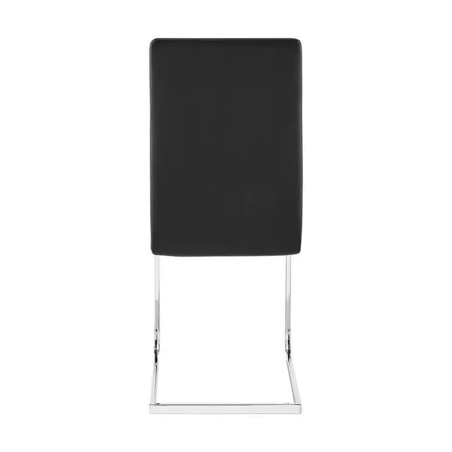 Alt view image 6 of 7 - Amanda Black Side Chair - Set of 2