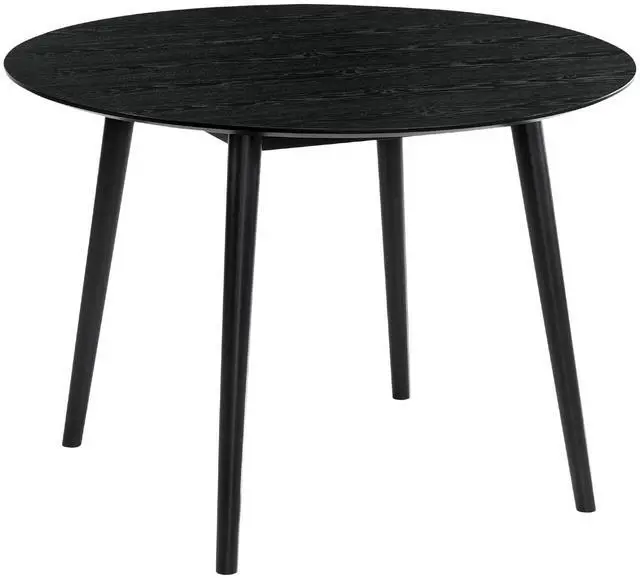 Main image of Arcadia 42" Round Dining Table in Black Wood