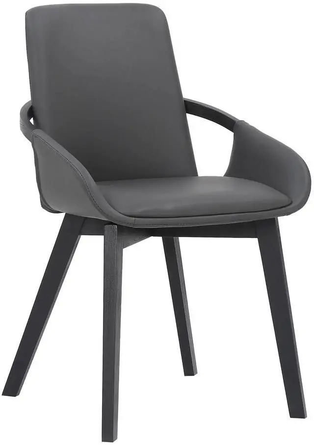 Main image of Greisen Modern Gray Wood Dining Room Chair