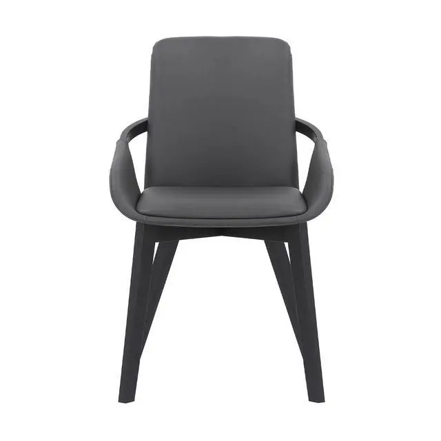 Alt view image 3 of 6 - Greisen Modern Gray Wood Dining Room Chair