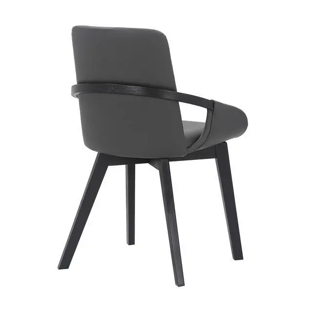 Alt view image 5 of 6 - Greisen Modern Gray Wood Dining Room Chair