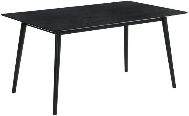 Main image of Westmont 59" Rectangular Dining Table in Black Wood