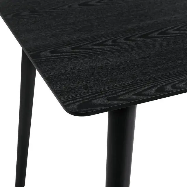 Alt view image 4 of 6 - Westmont 59" Rectangular Dining Table in Black Wood