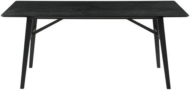 Alt view image 3 of 7 - Channell Wood Dining Table in Black Finish