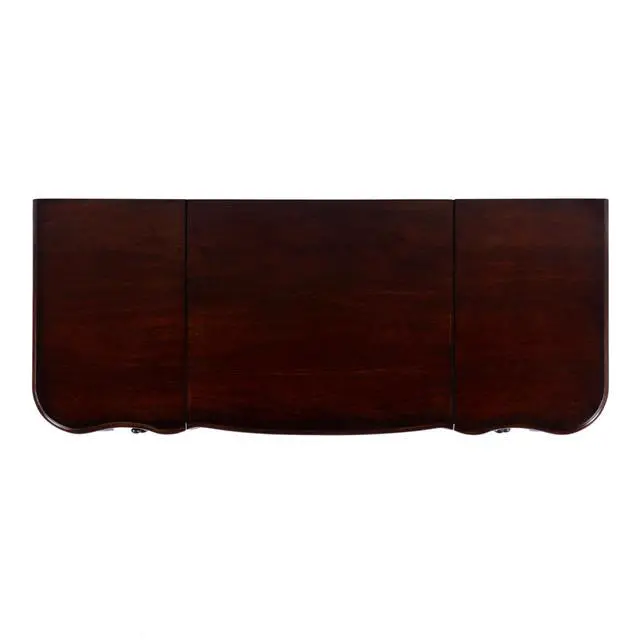 Alt view image 4 of 6 - Charlotte Vanity Desk with Storage in Dark Brown 0735024