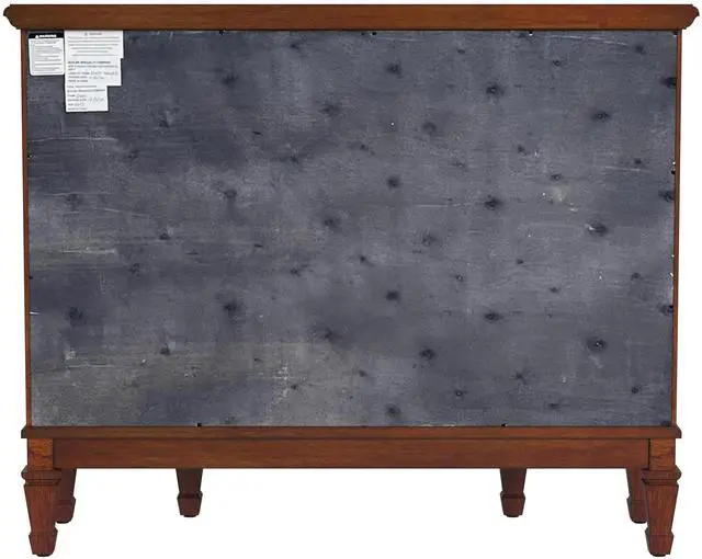 Alt view image 4 of 7 - Sheffield 3 Drawer 2 Door Accent Cabinet in Medium Brown 0674011