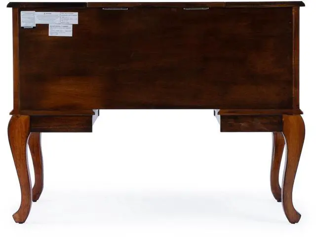 Main image of Charlotte Vanity Desk with Storage in Brown 0735011