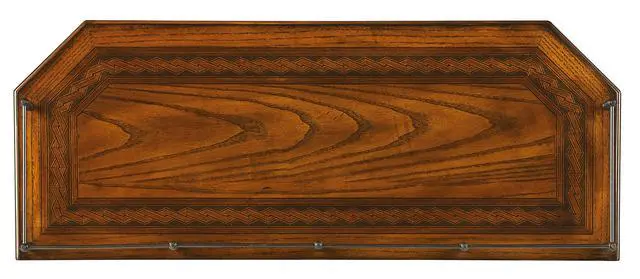 Alt view image 2 of 4 - Charleston One Drawer Console Table in Medium Brown 0883040
