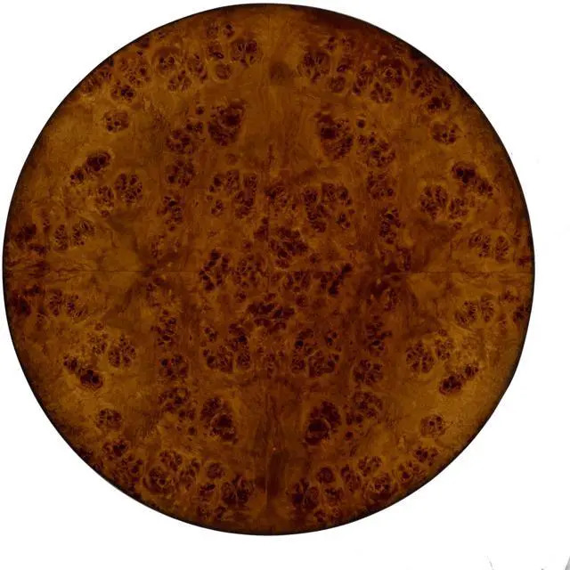 Alt view image 6 of 7 - Holdin Round 18"W Side Table in Medium Brown 0992442