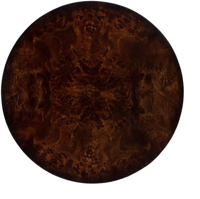 Alt view image 6 of 7 - Holdin Round 18"W Side Table in Dark Brown 0992446
