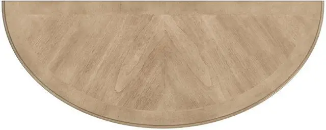 Alt view image 2 of 7 - Hampton Demilune 36" Console Table in Beige 1533424