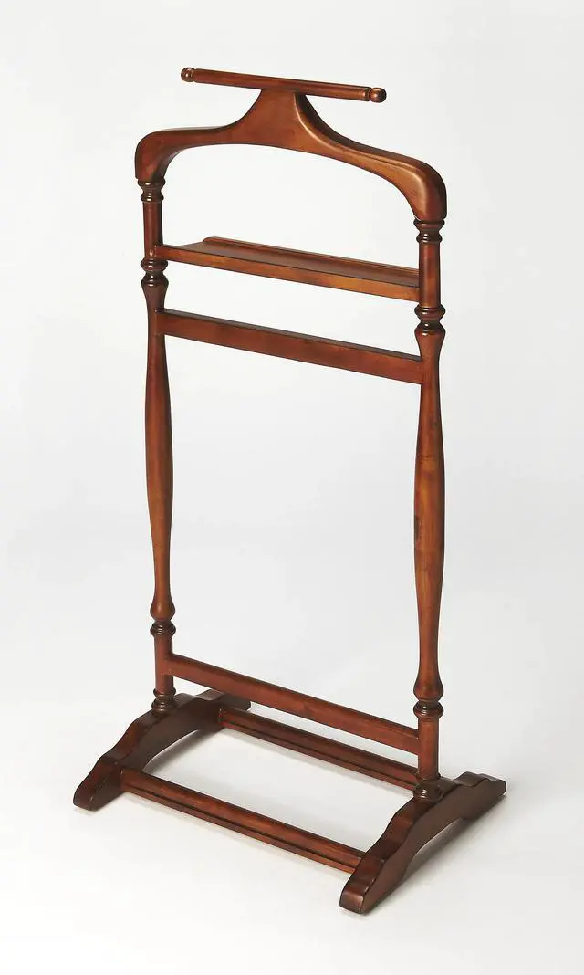 Main image of Judson Valet Stand in Medium Brown 1926101