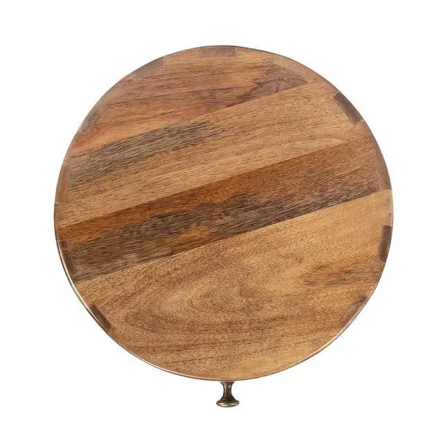 Alt view image 5 of 7 - Liam Light Wood End Table with Storage in Light Brown 1176312