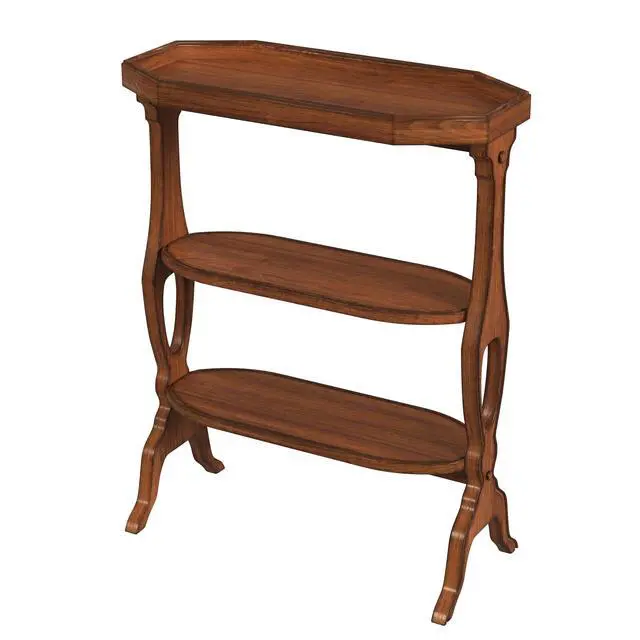 Alt view image 5 of 10 - Butler Specialty Company Hadley Side Table, Medium Brown