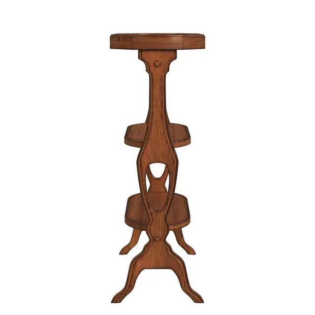 Alt view image 9 of 10 - Butler Specialty Company Hadley Side Table, Medium Brown