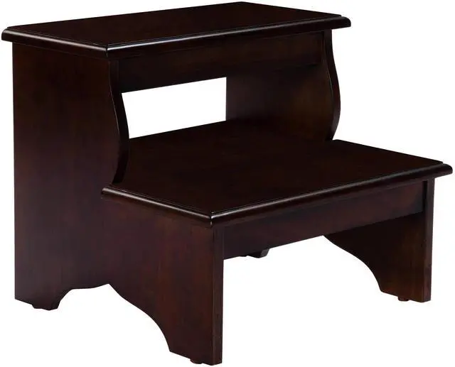 Alt view image 7 of 7 - Melrose Step Stool in Dark Brown 1922024