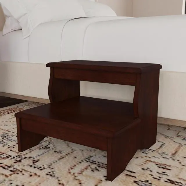 Alt view image 5 of 7 - Melrose Step Stool in Dark Brown 1922024