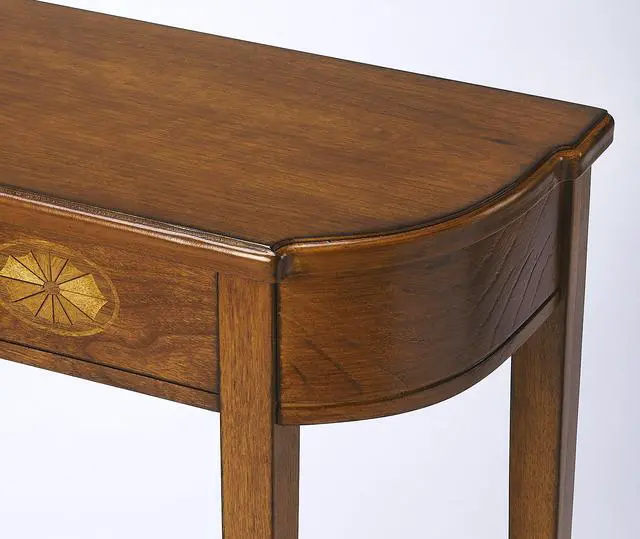 Alt view image 5 of 7 - Wendell Console Table in Medium Brown 3009101