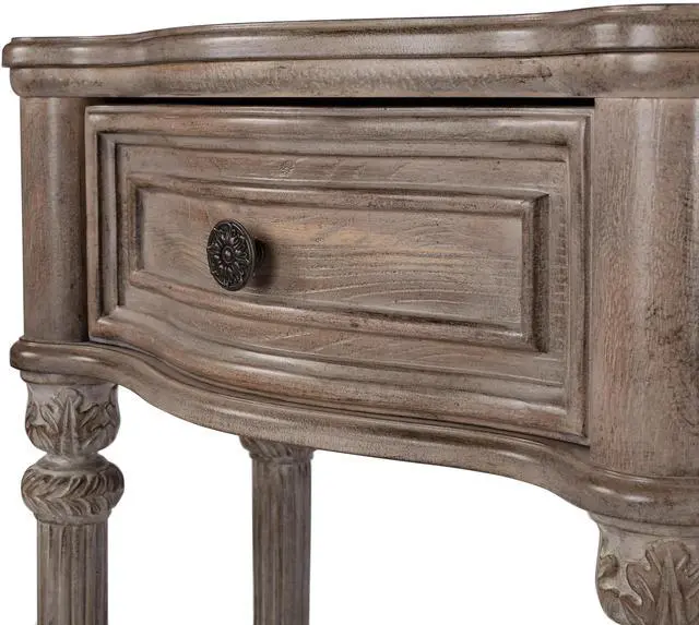 Alt view image 2 of 7 - Peyton Console Table in Gray,Natural 3028247